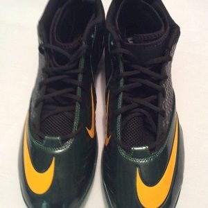 NIKE SUPERBAD PRO GREEN BAY PACKERS CLEATS SIZE 15